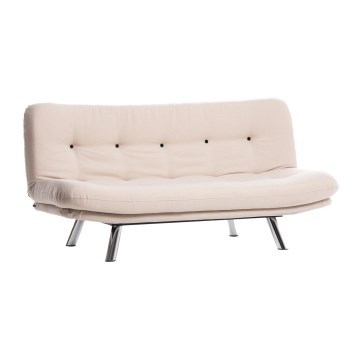 Разтегателен двуместен диван BAKU в кремав цвят