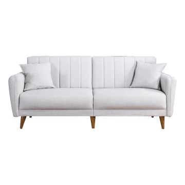 Разтегателен двуместен диван KITO в кремав цвят