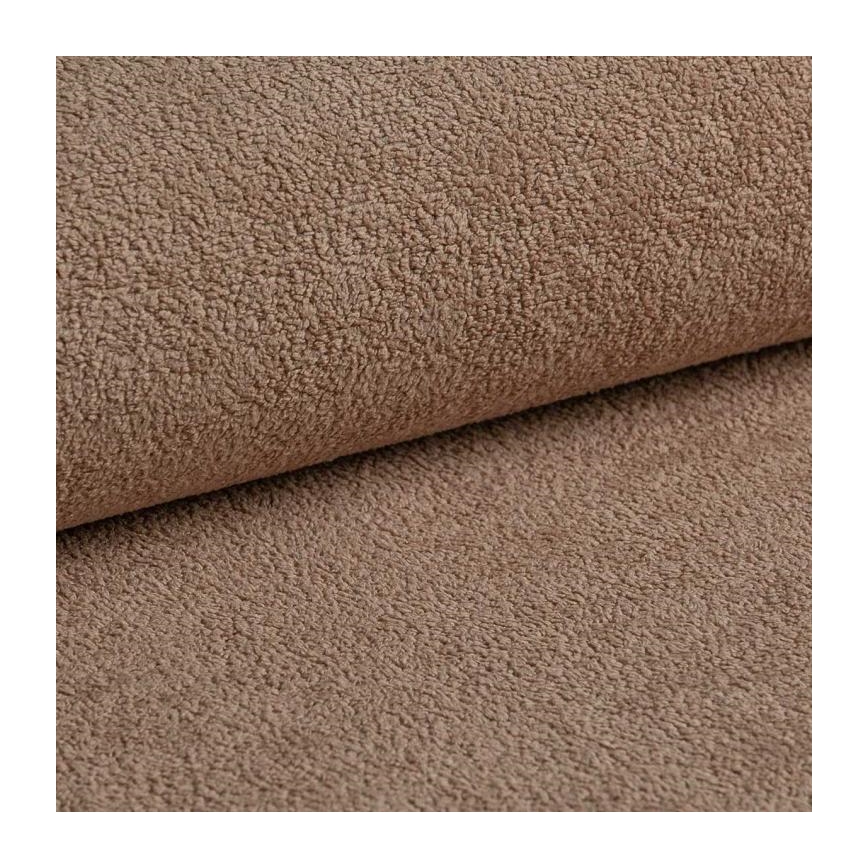 Разтегателен L-образен ъглов диван HORTA с място за съхранение, ляв, розов