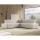 Разтегателен L-образен ъглов диван TERAMO — десен, бежов, с вместителна ракла за съхранение