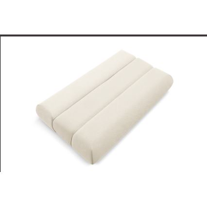 Разтегателен триместен диван FANO в кремав цвят