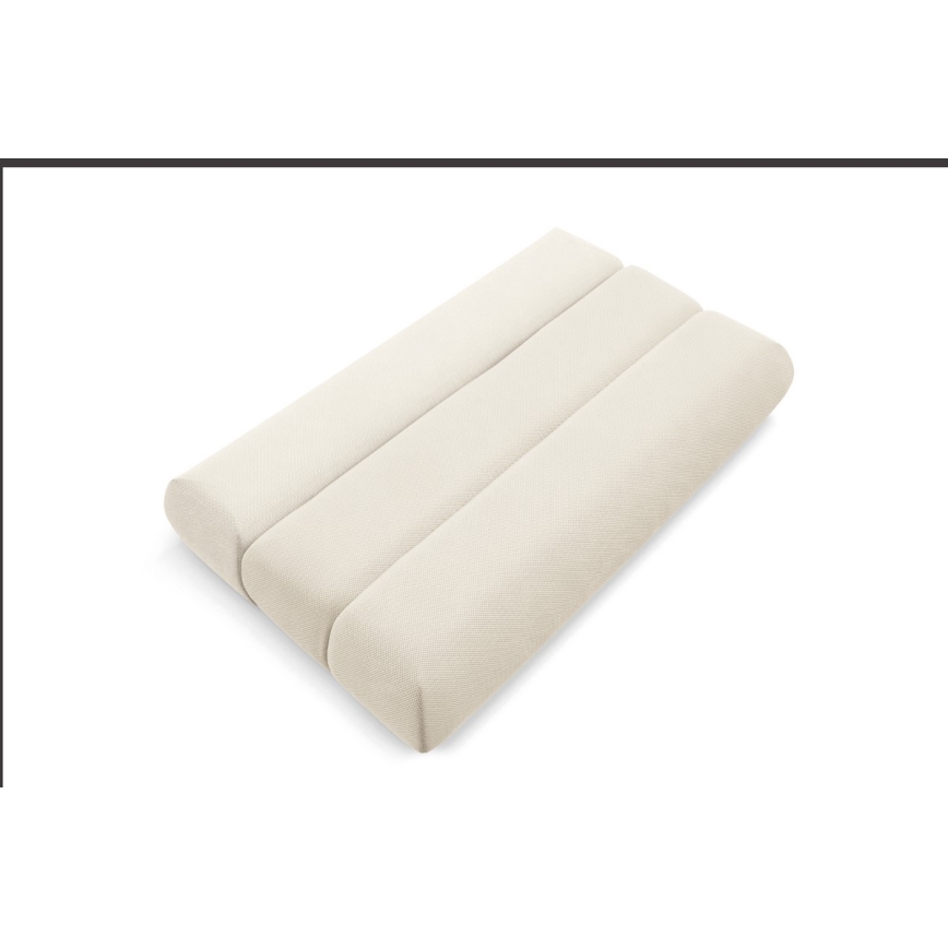 Разтегателен триместен диван FANO в кремав цвят