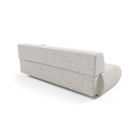 Разтегателен триместен диван PRATO с място за съхранение, бежов