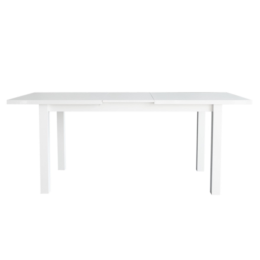 Разтегателна трапезна маса LIAM бяла