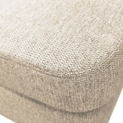 Разтегателна U-образна ъглова холна гарнитура с ракла SERPA, дясна, бежова