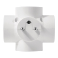 Разклонител 4×10A/250V кръгъл