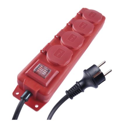 Разклонител GUM 4Z 3м IP44