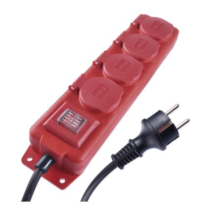 Разклонител GUM 4Z 5м IP44