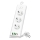 Разклонител с изключвател LINEA PRO 3x230V + 3xUSB-A + 1xUSB-C SCHUKO 3 м бел