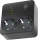 Разклонител с ключ LINEA 2x230 V + 3x USB A/C SCHUKO, черен