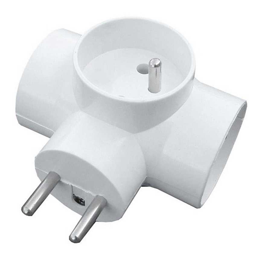 Разклонител за контакти 3x10A/230V