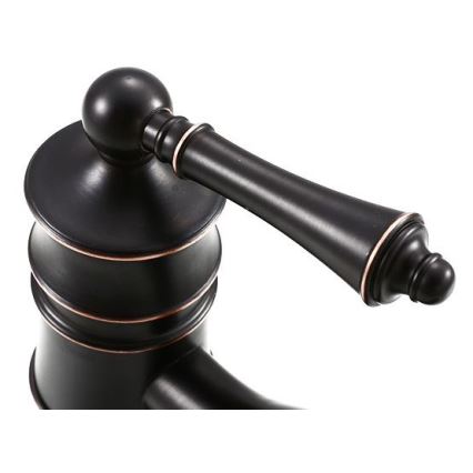 REA-B0227 - Смесител за умивалник VINTAGE OLD RETRO 31 см черен