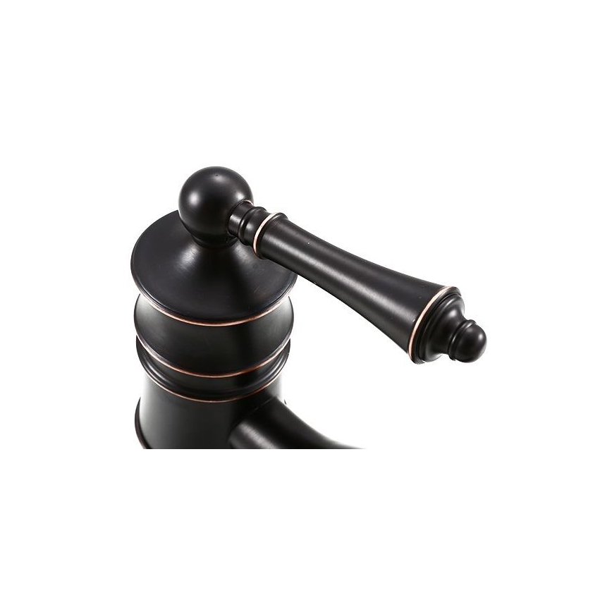 REA-B0227 - Смесител за умивалник VINTAGE OLD RETRO 31 см черен