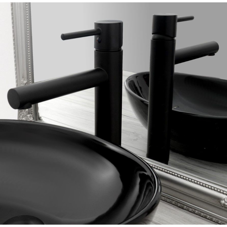 REA-B0229 - Смесител за мивка TESS 31,5 см черен