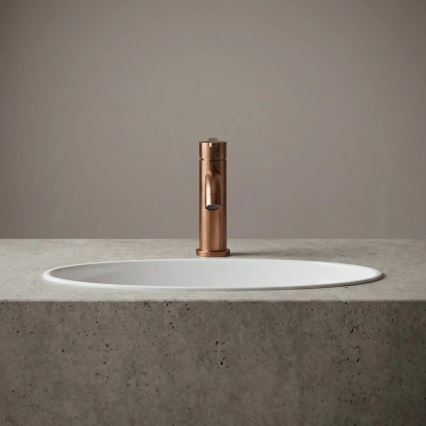 REA-B0970 - Смесител за умивалник ONTARIO 17,5 см, четкан мед