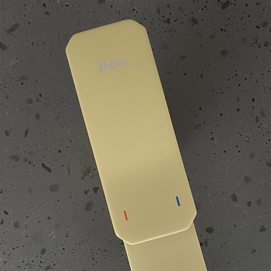 REA-B0977 - Смесител за умивалник ARLO 30 см, четкано злато