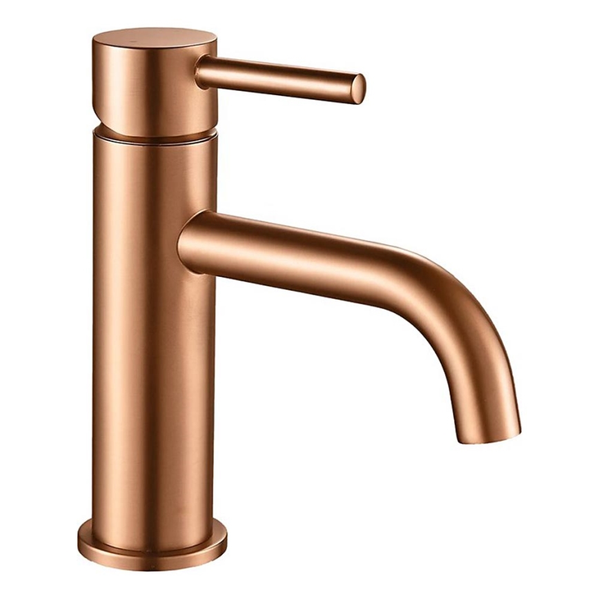 REA-B1112 - Смесител за умивалник LUNGO 16,5 см, четкан мед