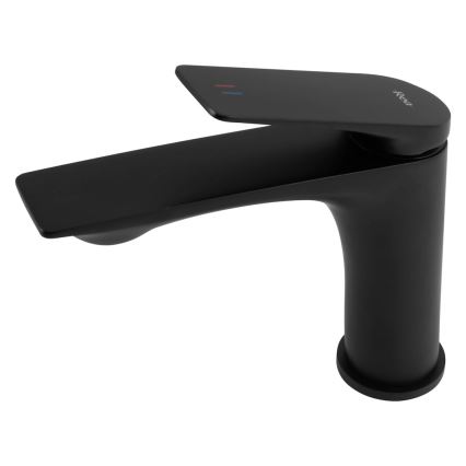REA-B1117 - Смесител за мивка AVALON 16,5 см черен