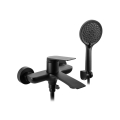 REA-B1128 - Комплект за вана AVALON, черен