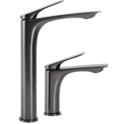 REA-B2704 - Смесител за умивалник AVALON 30 см, титаново покритие