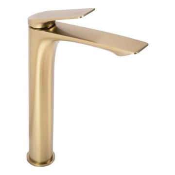 REA-B2705 - Смесител за умивалник AVALON 30 cm с матово златно покритие