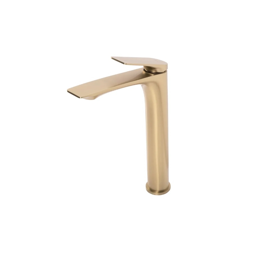 REA-B2705 - Смесител за умивалник AVALON 30 cm с матово златно покритие