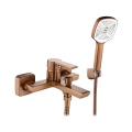 REA-B3007 - Комплект за вана ARGUS четкан мед