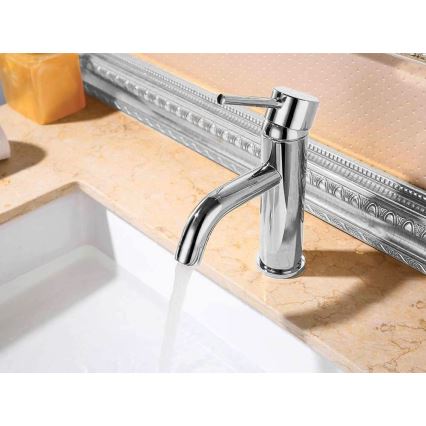 REA-B4101 - Смесител за умивалник LUNGO 16,5 см блестящ хром