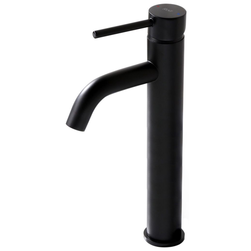 REA-B4103 - Смесител за умивалник LUNGO 28 см черен