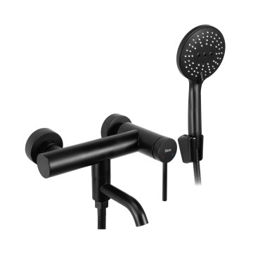 REA-B4240 - Комплект за вана CLIF матово черен