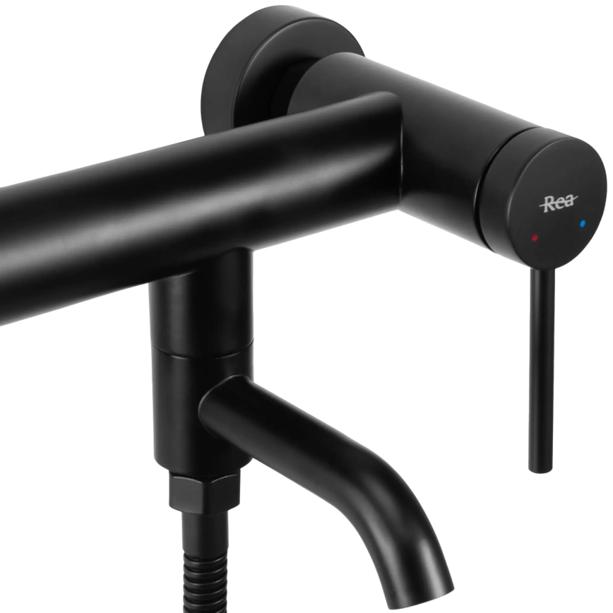 REA-B4240 - Комплект за вана CLIF матово черен