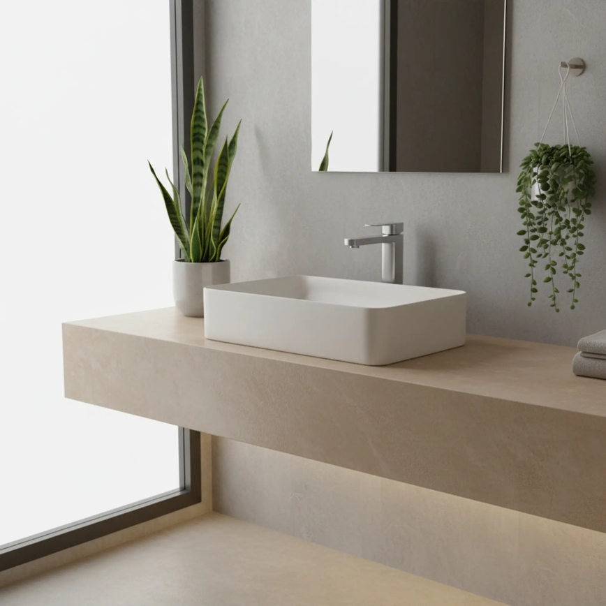 REA-B4588 - Смесител за умивалник ARLO 30 см никел