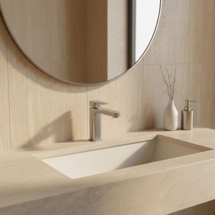 REA-B4589 - Смесител за умивалник ARLO 17 см никел