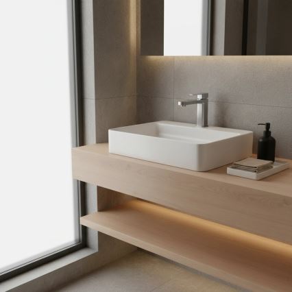 REA-B4589 - Смесител за умивалник ARLO 17 см никел