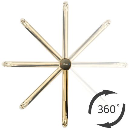 REA-B5002 - смесител за мивка LUGANO 34 см златен