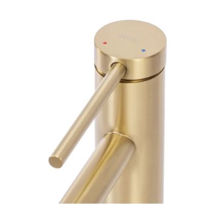REA-B5319 - Смесител за мивка FOSS 29,5 см четкано злато