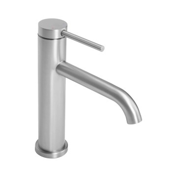 REA-B5324 - Смесител за умивалник CLIF 20,5 см, четкана неръждаема стомана