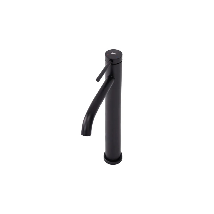 REA-B5325 - Смесител за умивалник CLIF, 29,5 см, матово черен