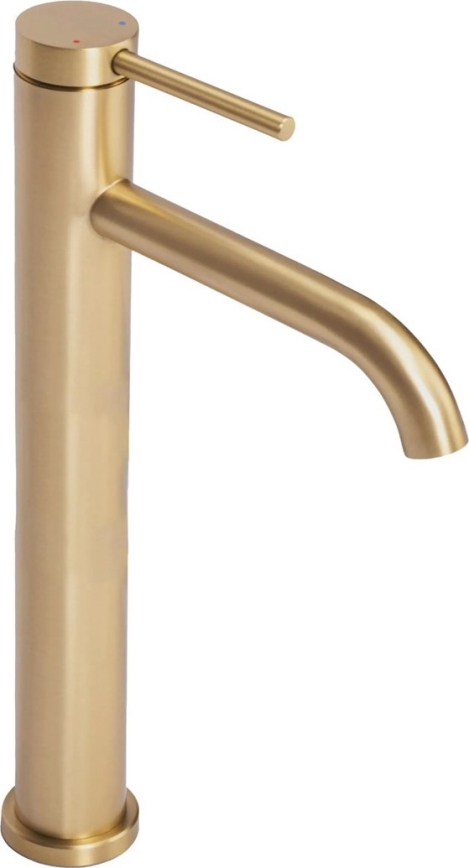 REA-B5329 - Смесител за умивалник CLIF 29,5 cm, четкано златно покритие