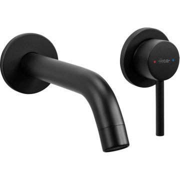 REA-B5332 - Смесител за умивалник за вграждане OWEN, черен