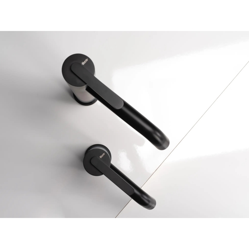 REA-B5504 - Смесител за мивка ONTARIO 17,5 см черен