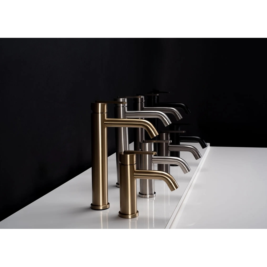 REA-B5508 - Смесител за мивка ONTARIO 30 см, черен