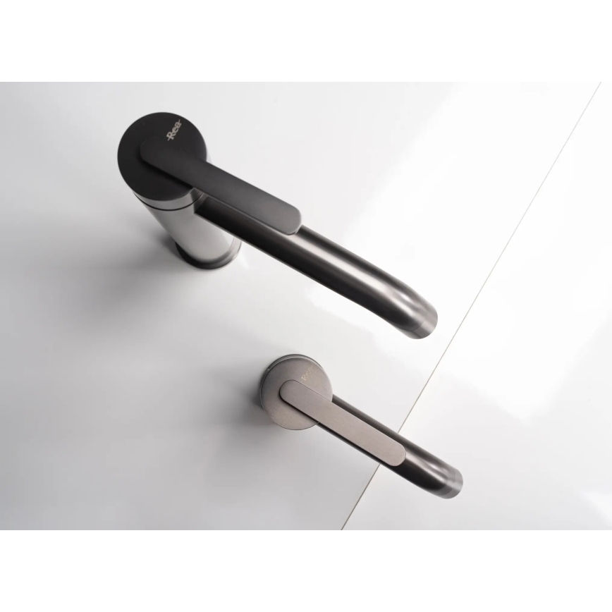 REA-B5511 - Смесител за умивалник ONTARIO 30 см, титанов