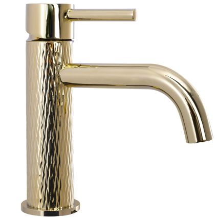 REA-B6322 - Смесител за умивалник LUNGO ART 16,5 cm златен