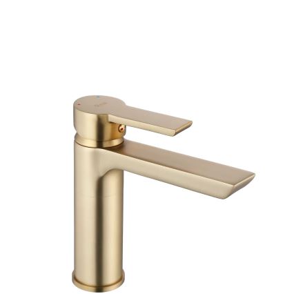 REA-B6410 - Смесител за мивка ARGUS, 16 см, матирано златно покритие