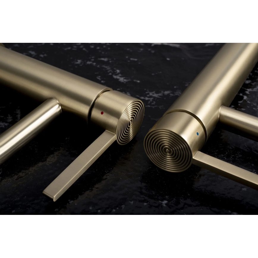 REA-B6444 - Смесител за мивка FOSTER 18,2 см златист