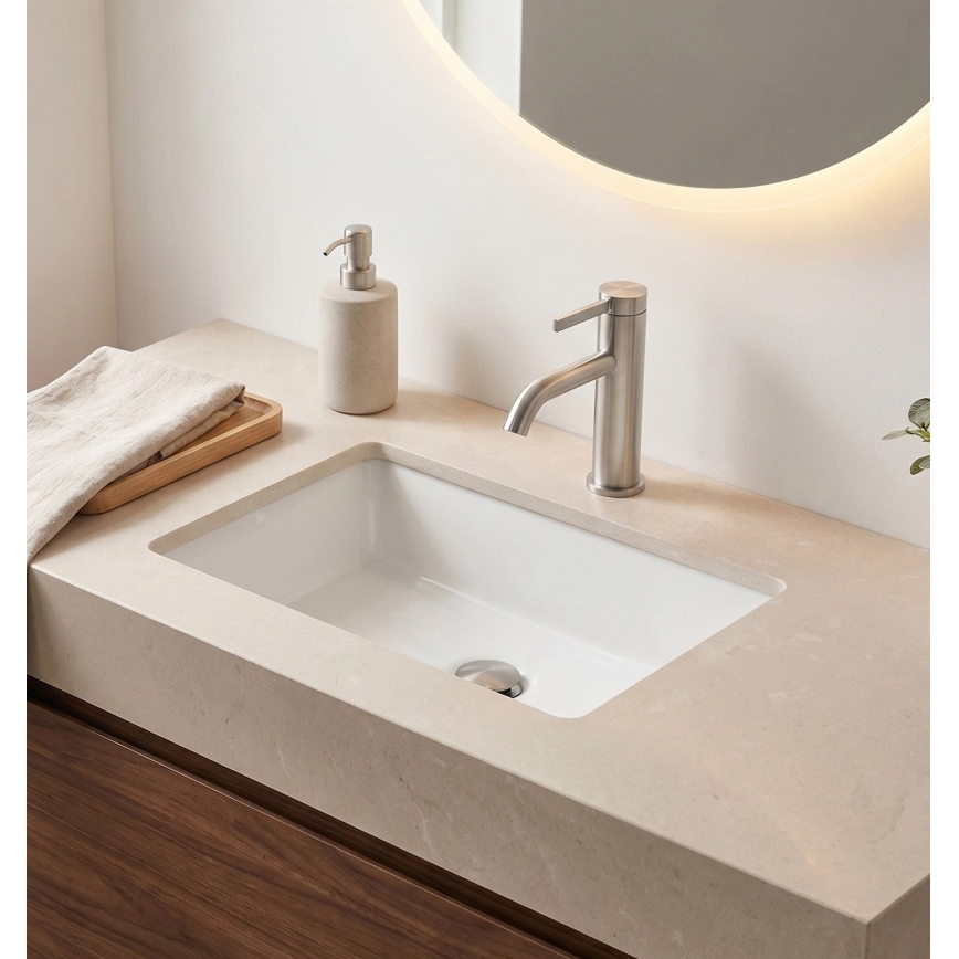 REA-B6530 - Смесител за мивка RIVO 16,5 см никел