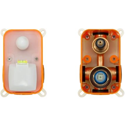 REA-B7503 - Комплект за вана с вграден смесител LUNGO, четкано злато