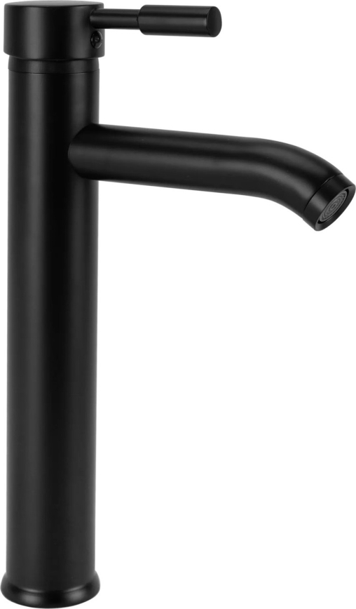 REA-B8665 - Смесител за мивка GRAF, 30,5 см, черен