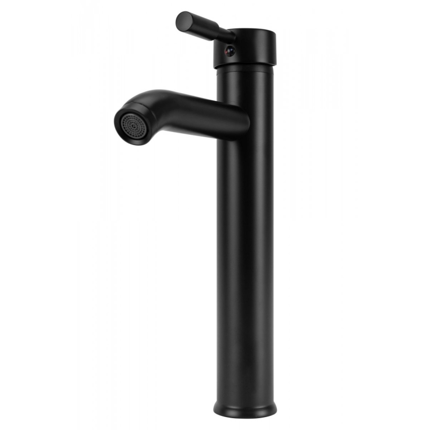 REA-B8665 - Смесител за мивка GRAF, 30,5 см, черен